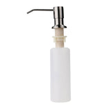 Maxbell Liquid Soap Dispenser Universal for Sink Opening 25mm~36mm Hotel Supply Siliver