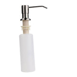 Maxbell Liquid Soap Dispenser Universal for Sink Opening 25mm~36mm Hotel Supply Siliver