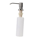 Maxbell Liquid Soap Dispenser Universal for Sink Opening 25mm~36mm Hotel Supply Siliver