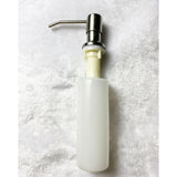 Maxbell Liquid Soap Dispenser Universal for Sink Opening 25mm~36mm Hotel Supply Siliver