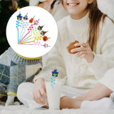 Maxbell Halloween Straws Drinkware Creative Drinking Straws for Gift Girls Boys
