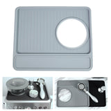 Maxbell Silicone Coffee Pad Kitchen Tools Coffeeware for 870 880 Families Kitchen Gray