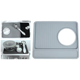 Maxbell Silicone Coffee Pad Kitchen Tools Coffeeware for 870 880 Families Kitchen Gray