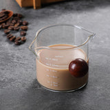 Maxbell Double Nozzle Jug Glass Measuring Cup Drinkware milk Bar Coffee
