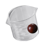 Maxbell Double Nozzle Jug Glass Measuring Cup Drinkware milk Bar Coffee