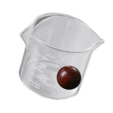 Maxbell Double Nozzle Jug Glass Measuring Cup Drinkware milk Bar Coffee