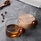 Maxbell Double Nozzle Jug Glass Measuring Cup Drinkware milk Bar Coffee
