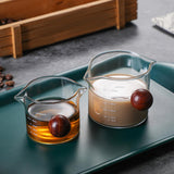 Maxbell Double Nozzle Jug Glass Measuring Cup Drinkware milk Bar Coffee