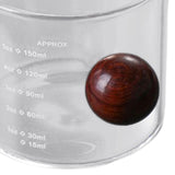 Maxbell Double Nozzle Jug Glass Measuring Cup Drinkware milk Bar Coffee