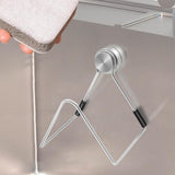 Maxbell Magnetic Kitchen Sponge Holder Drain Rack Stainless Steel Durable Detachable 6cmx5.5cmx6cm