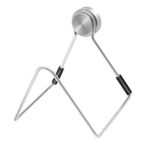 Maxbell Magnetic Kitchen Sponge Holder Drain Rack Stainless Steel Durable Detachable 6cmx5.5cmx6cm