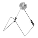 Maxbell Magnetic Kitchen Sponge Holder Drain Rack Stainless Steel Durable Detachable 6cmx5.5cmx6cm