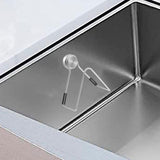 Maxbell Magnetic Kitchen Sponge Holder Drain Rack Stainless Steel Durable Detachable 6cmx3cmx6cm