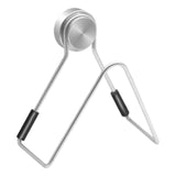 Maxbell Magnetic Kitchen Sponge Holder Drain Rack Stainless Steel Durable Detachable 6cmx3cmx6cm