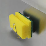 Maxbell Magnetic Kitchen Sponge Holder Drain Rack Stainless Steel Durable Detachable 6cmx3cmx6cm