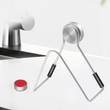 Maxbell Magnetic Kitchen Sponge Holder Drain Rack Stainless Steel Durable Detachable 6cmx3cmx6cm