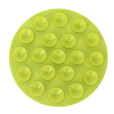 Maxbell Anti Scald Suction Cup Coaster Pad Heat Insulation for Bowl Kitchen Bottle Green