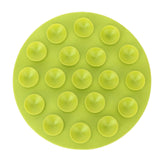Maxbell Anti Scald Suction Cup Coaster Pad Heat Insulation for Bowl Kitchen Bottle Green