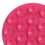 Maxbell Anti Scald Suction Cup Coaster Pad Heat Insulation for Bowl Kitchen Bottle Rose Red