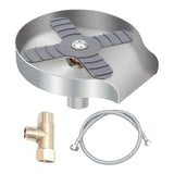 Maxbell Kitchen Sink Faucet Cup Rinser Cleaner Attachment for Sink Restaurants StyleD