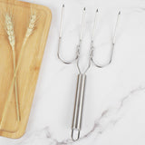 Maxbell Turkey Lifting Forks Kitchen Meat Tools Non Slip Handle for picnic