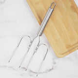 Maxbell Turkey Lifting Forks Kitchen Meat Tools Non Slip Handle for picnic