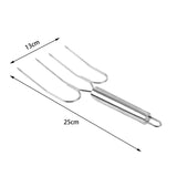 Maxbell Turkey Lifting Forks Kitchen Meat Tools Non Slip Handle for picnic