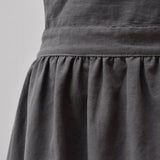 Maxbell Cotton Catering Apron Hairdresser apron Sleeveless for Kitchen chef Gray