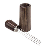 Maxbell Offee Stirrer Tamper Needle Distributor 304 Stainless Steel Needle for Home red