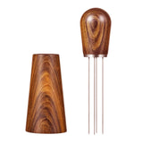 Maxbell Offee Stirrer Tamper Needle Distributor 304 Stainless Steel Needle for Home red brown