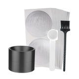Maxbell Coffee Capsule Dosing Holder Coffee Powder Refill Cup Replacement Home with Aluminum Foils