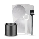 Maxbell Coffee Capsule Dosing Holder Coffee Powder Refill Cup Replacement Home with Aluminum Foils
