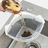 Maxbell 50x Sink Strainer Bag Flexible Elastic for Collecting Kitchen Food Waste 50Pcs Bags