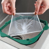 Maxbell 50x Sink Strainer Bag Flexible Elastic for Collecting Kitchen Food Waste 50Pcs Bags