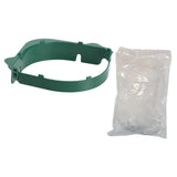 Maxbell 50x Sink Strainer Bag Flexible Elastic for Collecting Kitchen Food Waste 50x with Green Rack