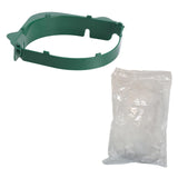 Maxbell 50x Sink Strainer Bag Flexible Elastic for Collecting Kitchen Food Waste 50x with Green Rack