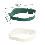 Maxbell 50x Sink Strainer Bag Flexible Elastic for Collecting Kitchen Food Waste 50x with Green Rack