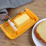 Maxbell Butter Dish with Lid Removeable Airtight for Countertop Home Cutting Food