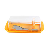 Maxbell Butter Dish with Lid Removeable Airtight for Countertop Home Cutting Food