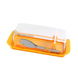 Maxbell Butter Dish with Lid Removeable Airtight for Countertop Home Cutting Food