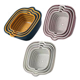 Maxbell Drain Colander Kitchen Gadgets Vegetable Washing Basket for Fruits Tomatoes blue