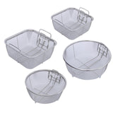 Maxbell Stainless Steel Fryer Basket French Fries Holder Square 20cmx20cm