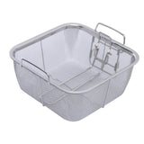 Maxbell Stainless Steel Fryer Basket French Fries Holder Square 20cmx20cm