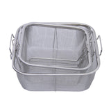 Maxbell Stainless Steel Fryer Basket French Fries Holder Square 20cmx20cm