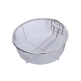 Maxbell Stainless Steel Fryer Basket French Fries Holder Round 23cmx23cm