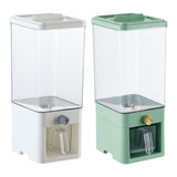 Maxbell Rice Dispenser Food Dispenser Cereal Dispenser Bucket for Countertop Pantry White