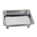 Maxbell Stainless Steel Chafing Dish with Cover Serving Tray Holder for Parties StyleA