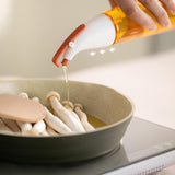 Maxbell Kitchen Oil Bottle 250ml Leakproof Seasoning Oil Dispenser  Orange