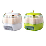 Maxbell 5KG Rice Storage Container Grain Dispenser for Rice White