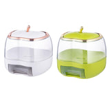 Maxbell 5KG Rice Storage Container Grain Dispenser for Rice White